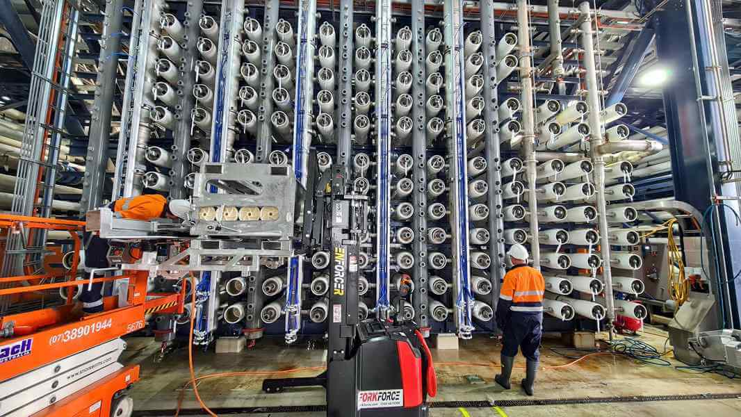 Desalination Plant - Membrane Replacement