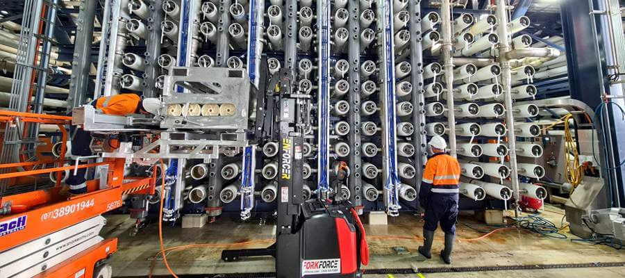 News - Membrane Replacement at the Gold Coast Desalination Plant
