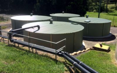 Temporary Water Starage tanks